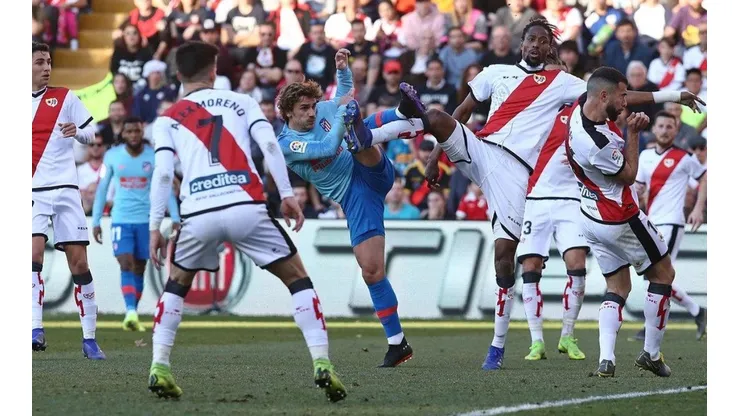 Griezmann marcó en el 73' y le dio el triunfo al Aleti.