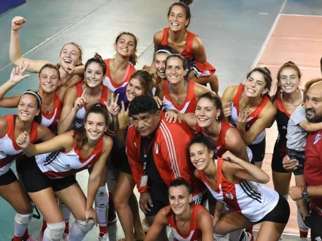 Una costumbre: las chicas del voley de River le ganaron 3 a 1 a Boca