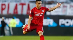 Jorge Moreira con la camiseta de River.
