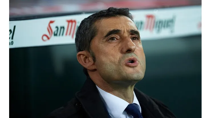 TOMANDO AIRE. La renovación de Valverde no cayó bien en Barcelona (Foto: Getty).