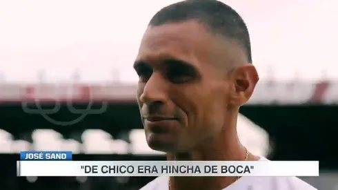 Lo van odiar en River: la frase de Sand sobre de qué cuadro era hincha de chico