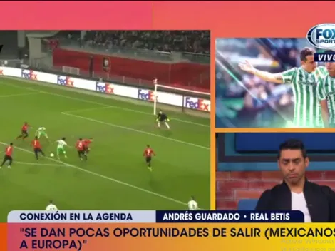 Guardado contó qué le dijo Lainez después de romperla en Betis