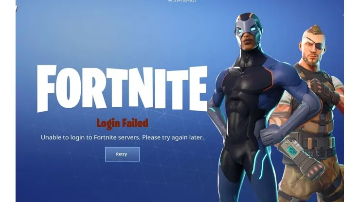 Fortnite vuelve a estar disponible luego de un error que no permitió loguear por una hora y media