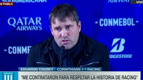 A Coudet le preguntaron por Centurión y respondió con un mensaje para los hinchas