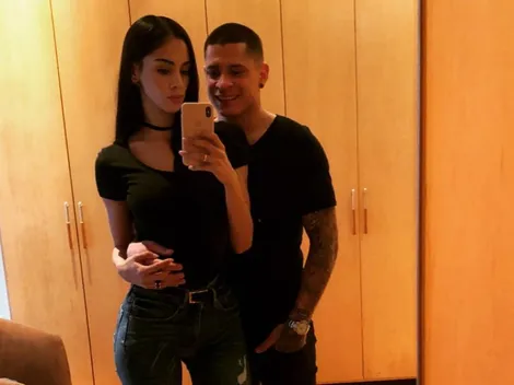 Iturbe subió dos fotos muy tiernas junto a su novia por San Valentín