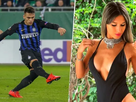 El mejor regalo de todos: Lautaro Martínez le dedicó el gol a su novia