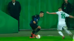 Lautaro metió un cañazo.