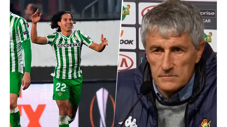 Lainez fue el héroe de la noche pero el DT del Betis contó qué no le gustó de él