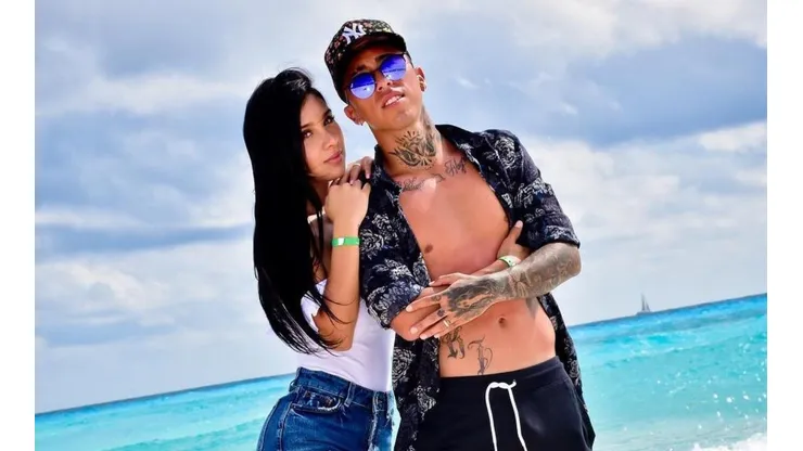 Martín Rodríguez fue otro que apareció en las redes para ensalzar a su pareja