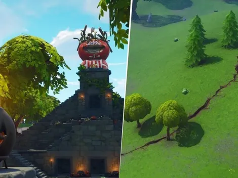 Un terremoto provocó grietas en la Isla de Fortnite