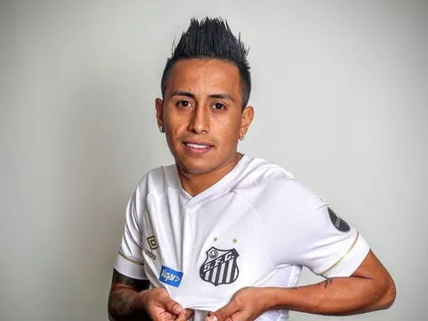 Asume la responsabilidad: Cueva fue presentado como jugador del Santos