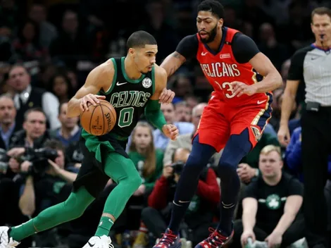 Jayson Tatum está de acuerdo con irse a los Pelicans a cambio de Anthony Davis