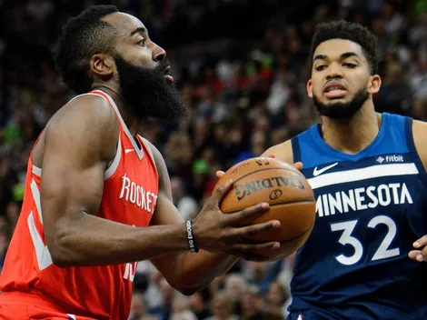 Qué canal transmite Houston Rockets vs Minnesota Timberwolves por la NBA