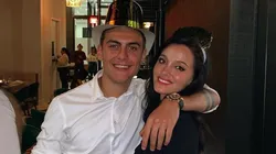 Foto de Oriana Sabatini junto a Paulo Dybala