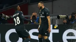 Benzema puso el 1-0 parcial.