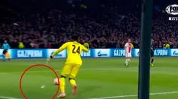 Onana metió un pifie histórico.