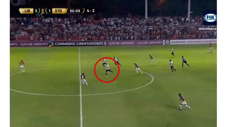 Tacuara Cardozo y un gol histórico.