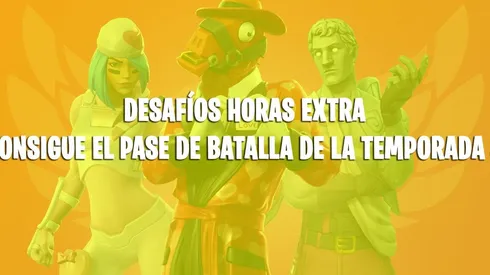 Como completar todos los desafíos Horas Extra en Fortnite y ganar el Pase de Batalla