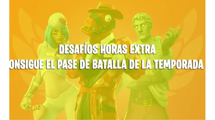Como completar todos los desafíos Horas Extra en Fortnite y ganar el Pase de Batalla