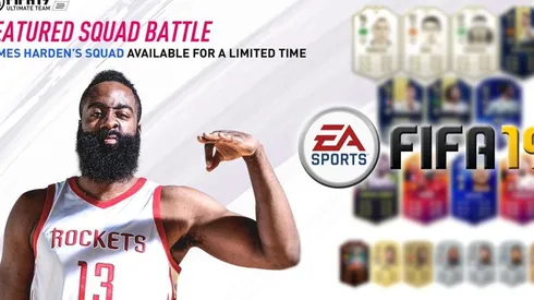¡La NBA y el FIFA 19 unidos! James Harden eligió su equipo ideal en el juego y ya puedes enfrentarlo