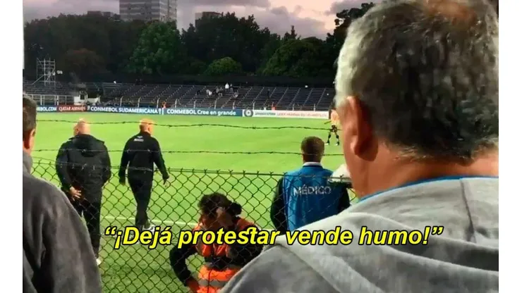 Sampaoli visitó a River de Montevideo y los hinchas lo volvieron loco