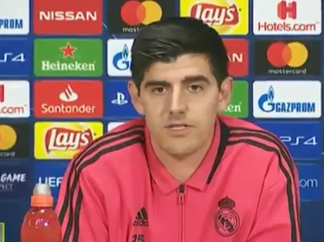 La frase más soberbia del día la dijo Courtois antes de Ajax-Real Madrid