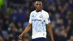Yerry Mina, olvidado en el Everton