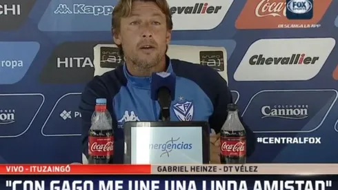 Heinze fue muy claro sobre una posible incorporación de Gago a su cuerpo técnico