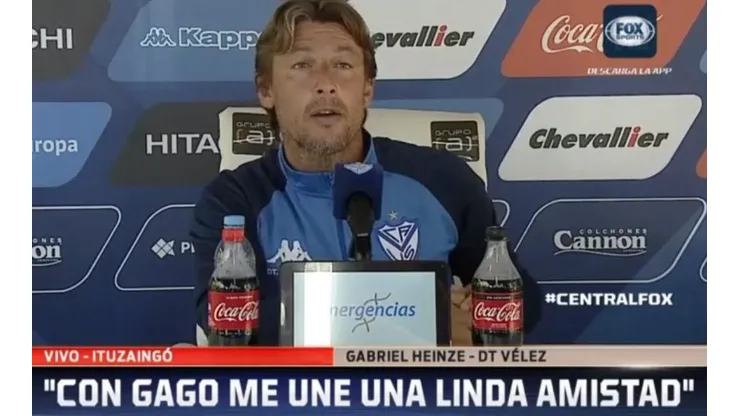 Heinze fue muy claro sobre una posible incorporación de Gago a su cuerpo técnico