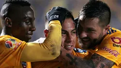 Gignac se tomó una foto con Vargas que ilusionará a Tigres.