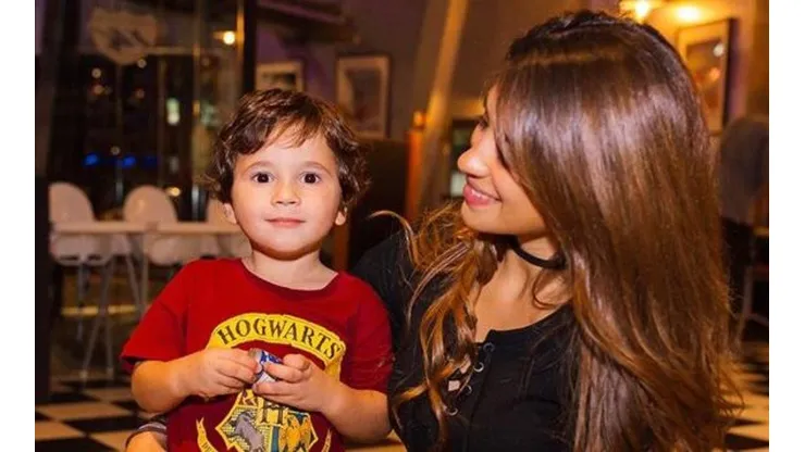 Mamá enamorada: Antonella Roccuzzo subió un muy tierno video de Mateo Messi esquiando
