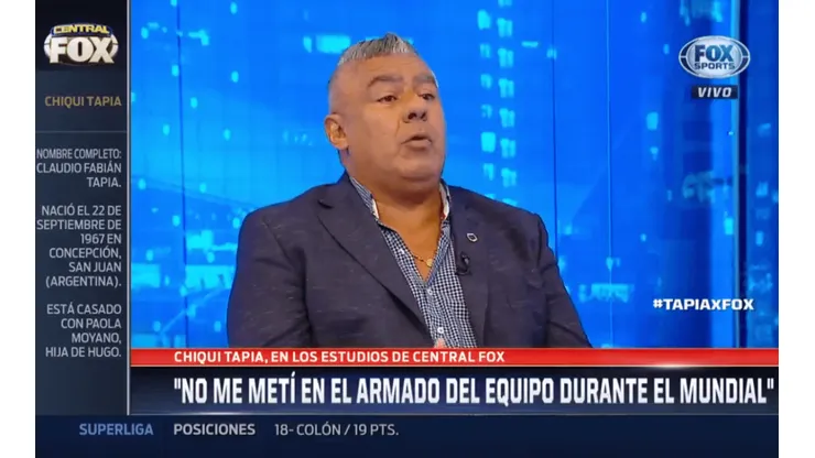 Pasa el tiempo, sigue la bronca: Tapia le pegó a Sampaoli por el desastre que hizo en el Mundial