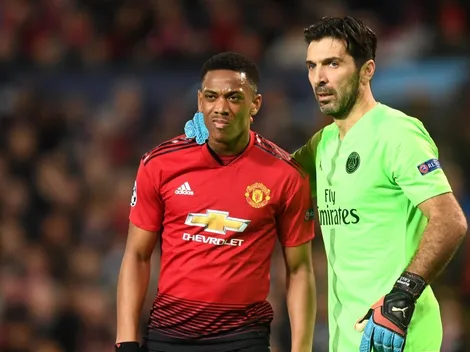 Las leyendas que disputaron PSG-Manchester United supieron jugar limpio