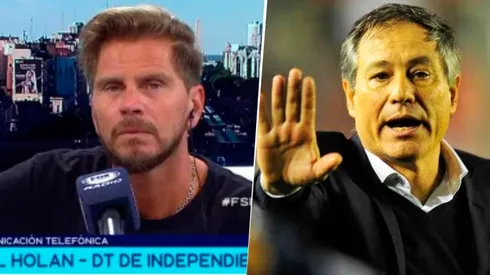 El cruce de Holan y Vignolo al hablar de un posible manager en Independiente