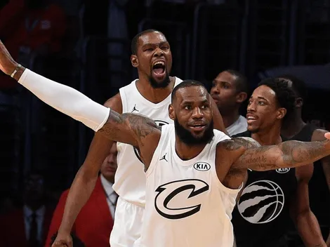 Kevin Durant dice que era obvio que debía ser el primer pick de LeBron para el All-Star