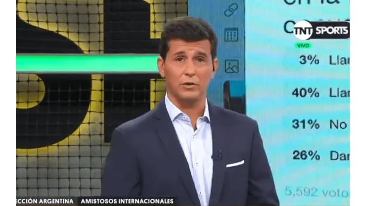 Foto de Hernán Castillo, periodista de TNT.