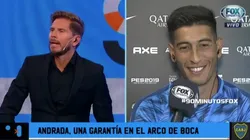 Esteban Andrada en Fox Sports.