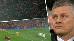 El minuto de aplausos en honor a Sala en Manchester United-PSG