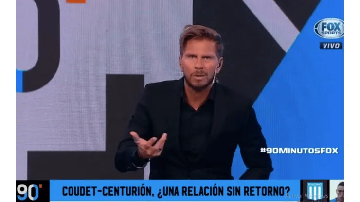Sebastián Vignolo, conductor de 90 Minutos.