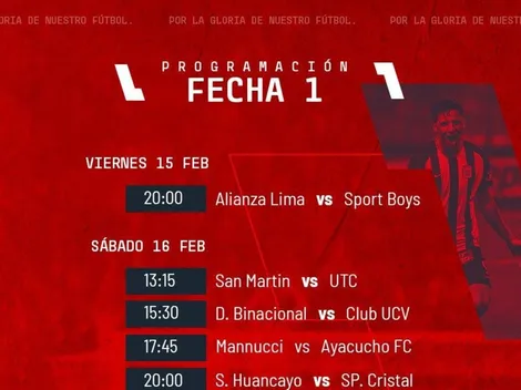 Fueron elegidos los árbitros de la primera fecha del torneo