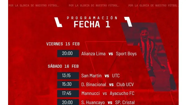 Fueron elegidos los árbitros de la primera fecha del torneo