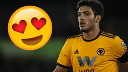 Foto de Raúl Jiménez, jugador de Wolverhampton.