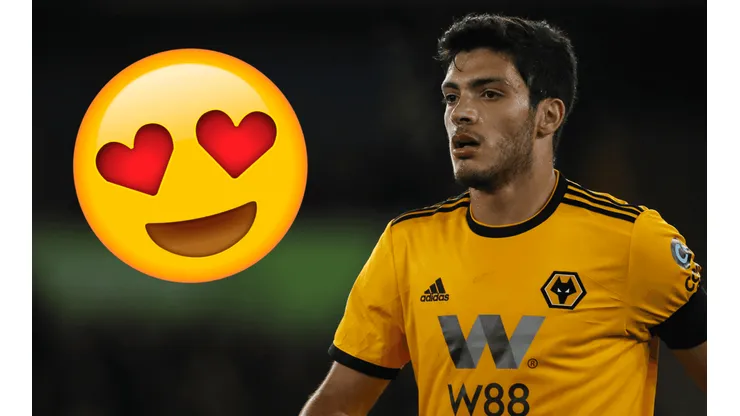 Foto de Raúl Jiménez, jugador de Wolverhampton.