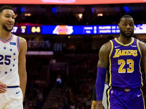 Magic Johnson y LeBron James quieren a Ben Simmons en los Lakers