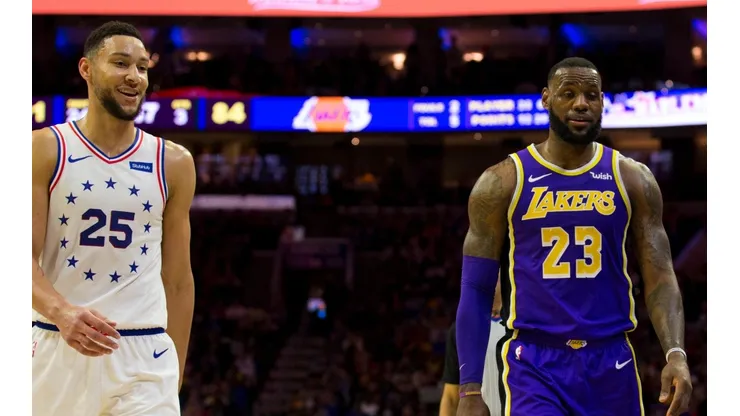 Magic Johnson y LeBron James quieren a Ben Simmons en los Lakers
