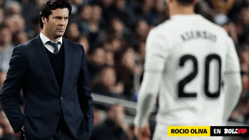 Foto de Santiago Solari, entrenador de Real Madrid.