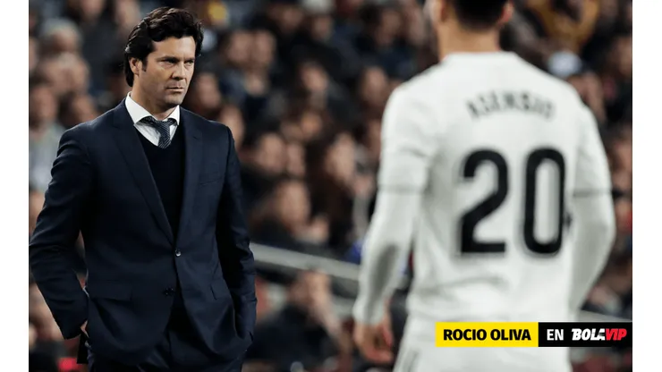 Foto de Santiago Solari, entrenador de Real Madrid.