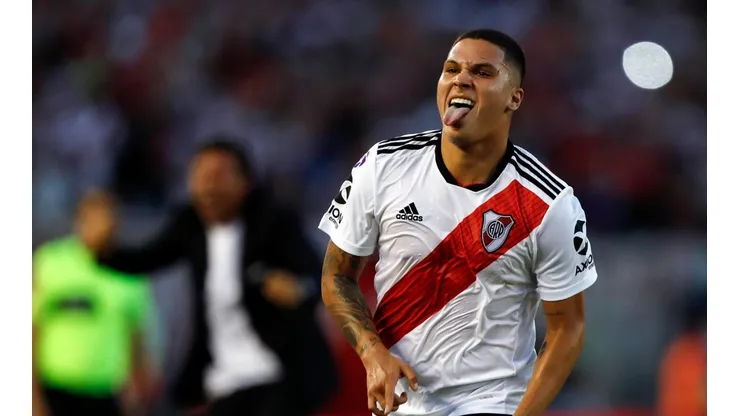 Foto de Juan Fernando Quintero, jugador de River.