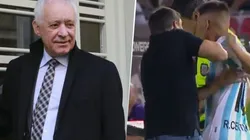 El presidente de Racing le tiró la pelota a Coudet por el caso Centurión