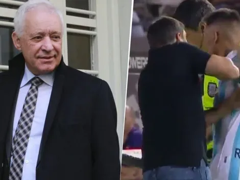 El presidente de Racing le tiró la pelota a Coudet por el caso Centurión
